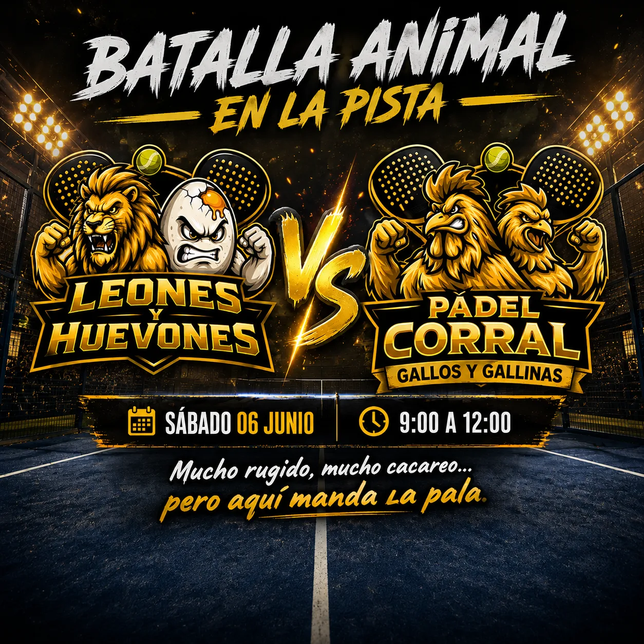 Leones VS Gallos